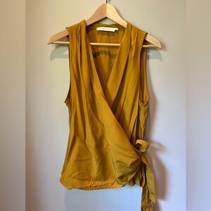 NWOT ASTR Sleeveless Wrap Blouse